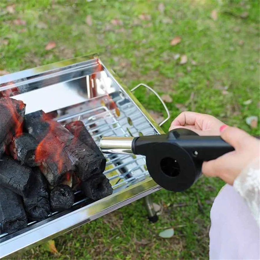 

Hand Fan Starter Blower Barbecue Grill Fire Cranked Outdoor Picnic Camping BBQ Barbecue Tool Fan/Blower Barbecue Fire