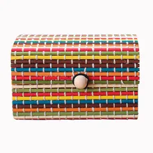 Лидер продаж кольцо ожерелье серьги бамбуковые деревянные коробки для хранения ювелирных изделий B788