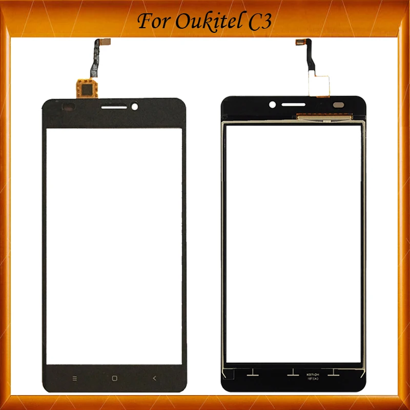 

5.0 inch For Oukitel C3 Touch Screen Glass Panel 100% New Glass Panel Touch Screen Replacement For C3