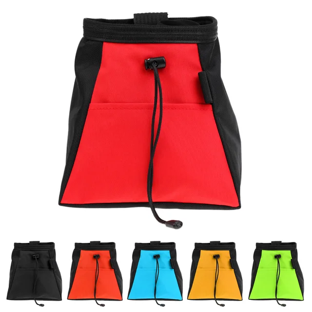 US $11.62 Rock Climbing Bouldering Weightlifting Chalk Storage Bag Bucket Pouch for Camping Caving Surfing Ka