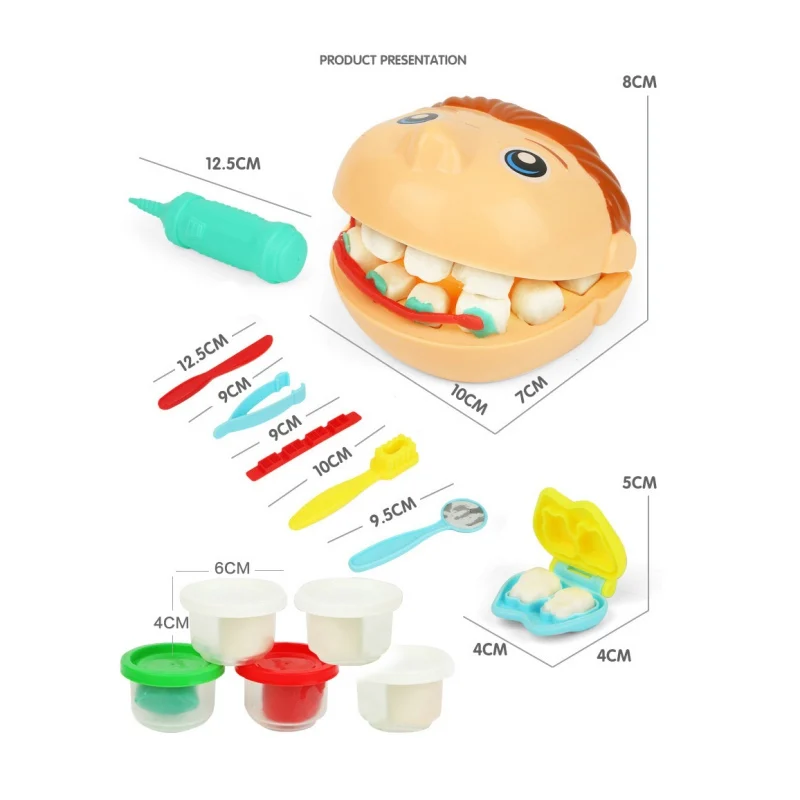 13 шт./компл. Игрушки для малышей забавная игрушка для ролевых игр настоящие дети стоматологический доктор пластиковая коробка для игр косплей медицинские