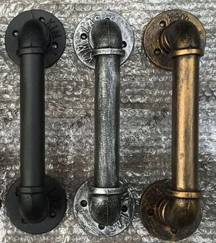 

Creative Retro Bar Cafe Music Club KTV Doorknobs Industrial Pipe Style Doorknobs