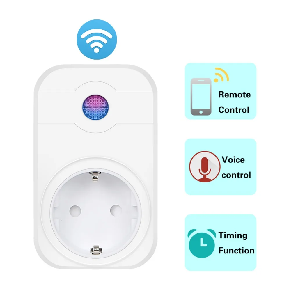 Smart Alexa outlet LEMAIKJ WiFi smart outlet Amazon Alexa (Echo and
