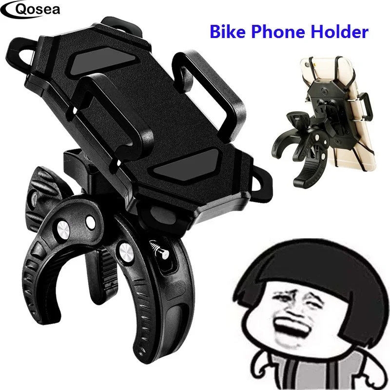 

Bike Phone Holder Motorcycle Bicycle Holder Mobile Phone Support For iPhone XS Huawei P30 Android Smartphone Pop Devices Socket