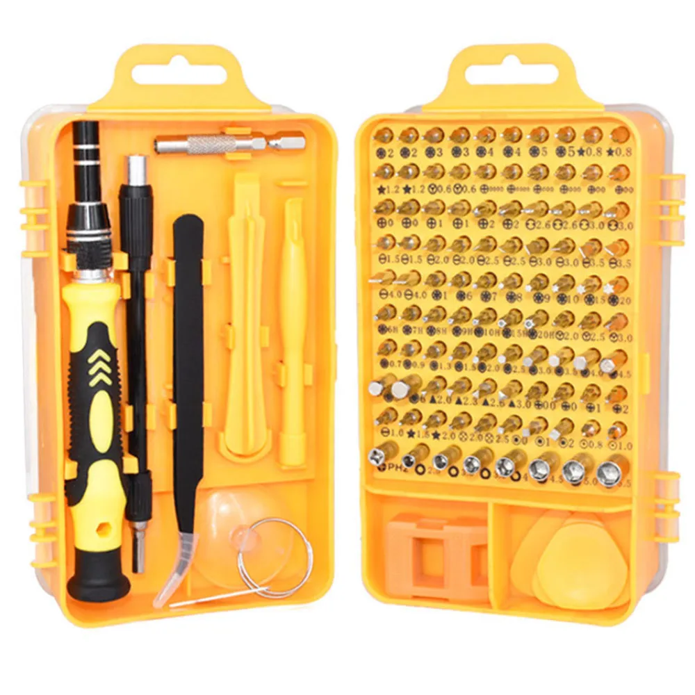 

110 in 1 Screwdriver Set Mini Electric Precision Screwdriver Computer PC Mobile Phone Device Repair Hand Tools