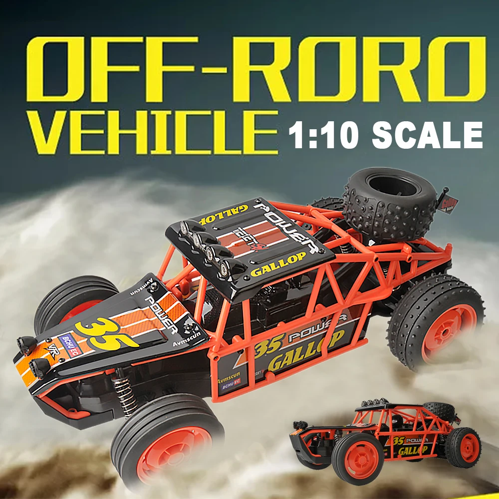 GizmoVine RC автомобиль 2WD 2 4 ГГц рок сканеры ралли восхождение 4x4 Bigfoot дистанционного
