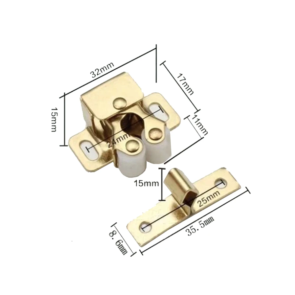 2 шт дверной стоп доводчик стопоры Буфер Заслонки магнит шкаф ловит с винтами для шкафа аппаратная фурнитура мебельная фурнитура