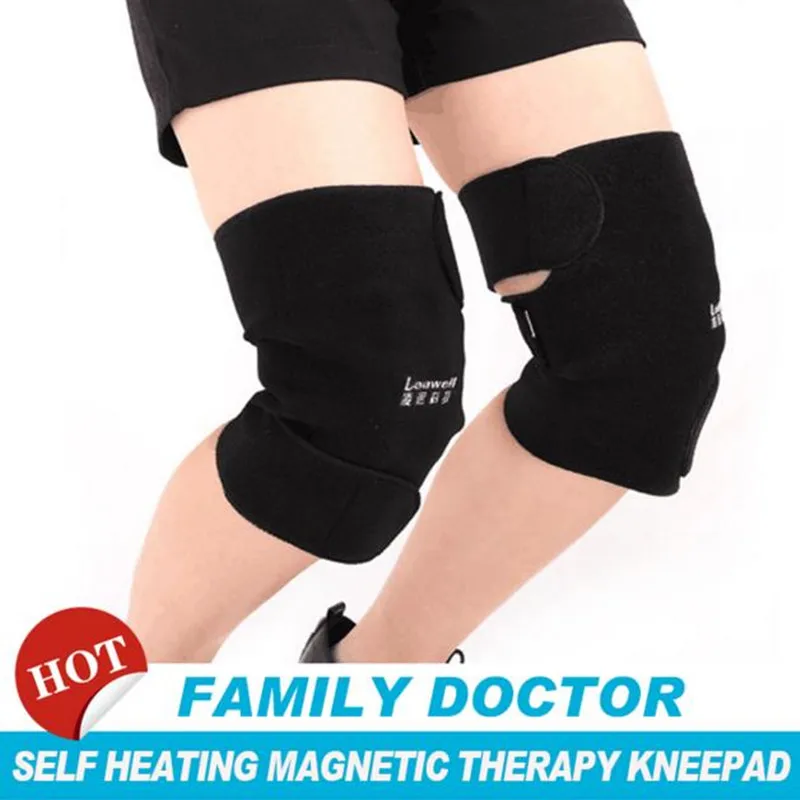 Knee Support Brace Belt Self Heating Tourmaline Knee Joint Pain Relief Sports Protectors And