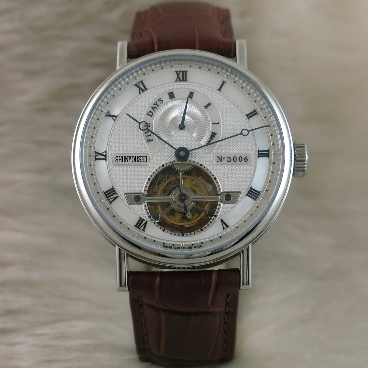 

WG06938 Mens Watches Top Brand Runway Luxury European Design Automatic Mechanical Watch