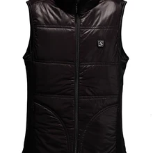 Спаситель, жилет с подогревом, спортивный жилет для верховой езды, зимний жилет для здоровья, шея и задняя сторона, зона нагрева, умный контроль, 7,4 В, батарея, 3 уровня