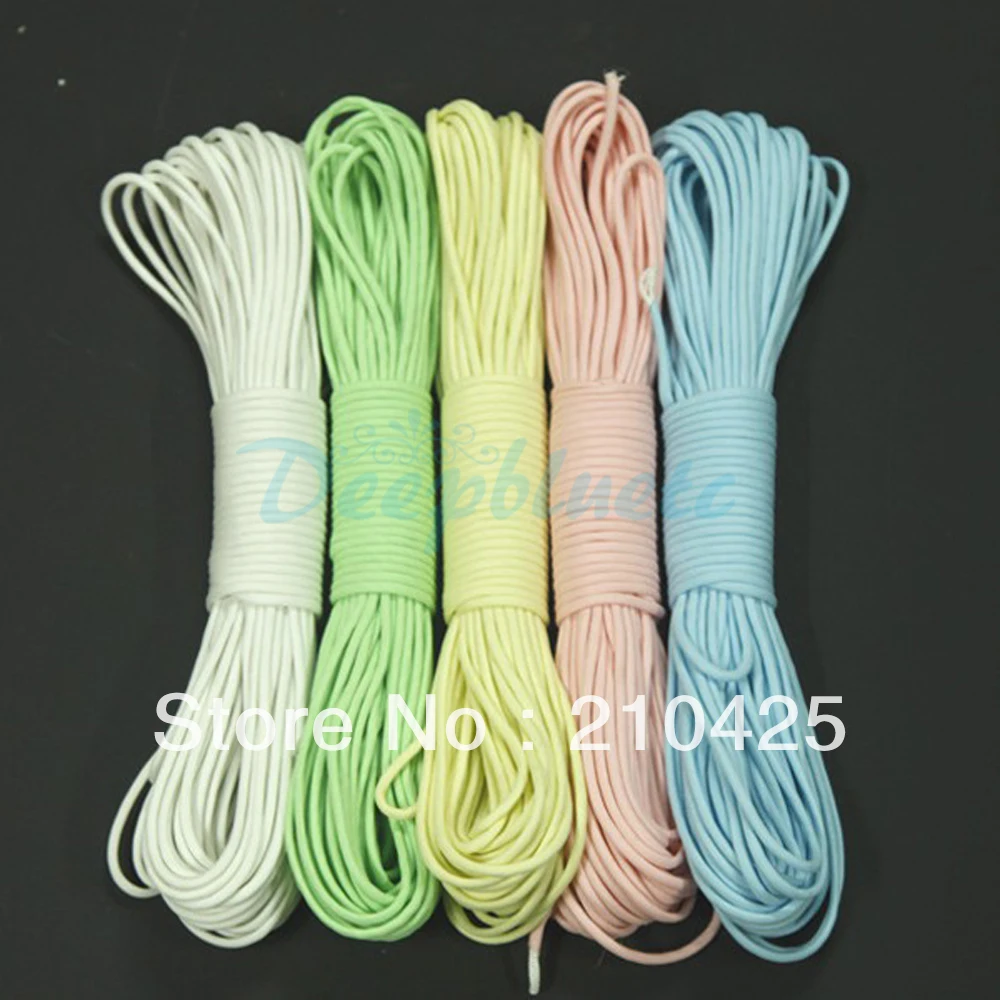 Glow in the Dark Paracord 21 Strand 550 Luminous Paracord Parachute Rope Cord