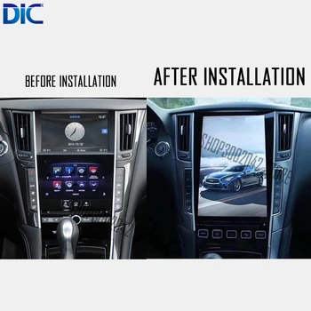 

DLC Android system vertical screen car styling navigation gps multimedia car player mp3 For Infiniti Q50L