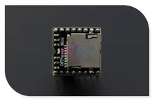 DFRobot DFPlayer – A Mini MP3 Player voice module, support TF card common audio formats MP3/WAV/WMA ect. Compatible with arduino