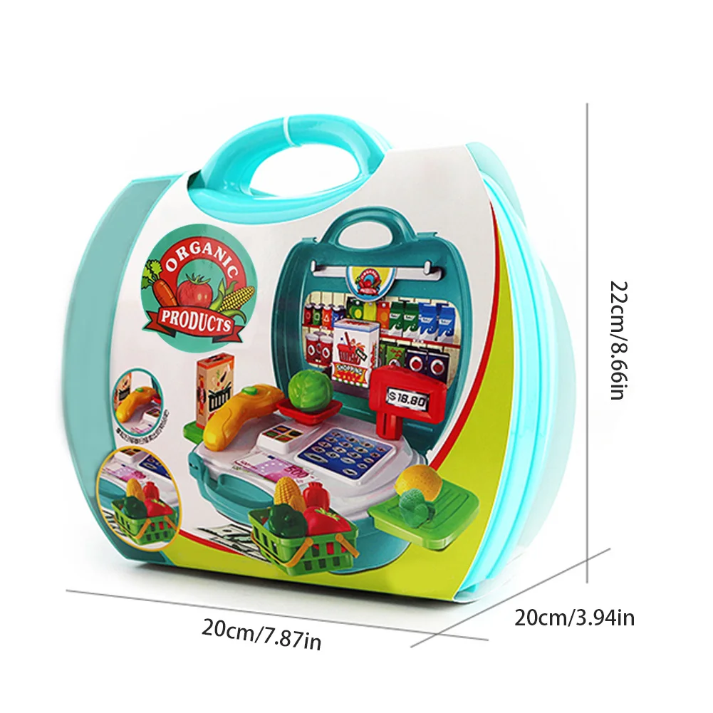 Различные ролевые игры детский игровой дом игрушки кухонная утварь для готовки туалетный столик кассовый аппарат инструмент чемодан доктора