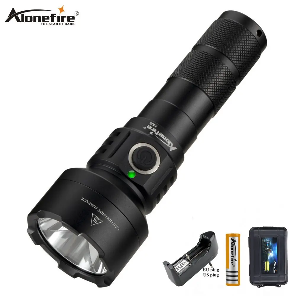 

Alonefire X005 LED Tactical Flashlight XML T6 most Powerful Handheld Light Best Camping Outdoor Emergency flash light