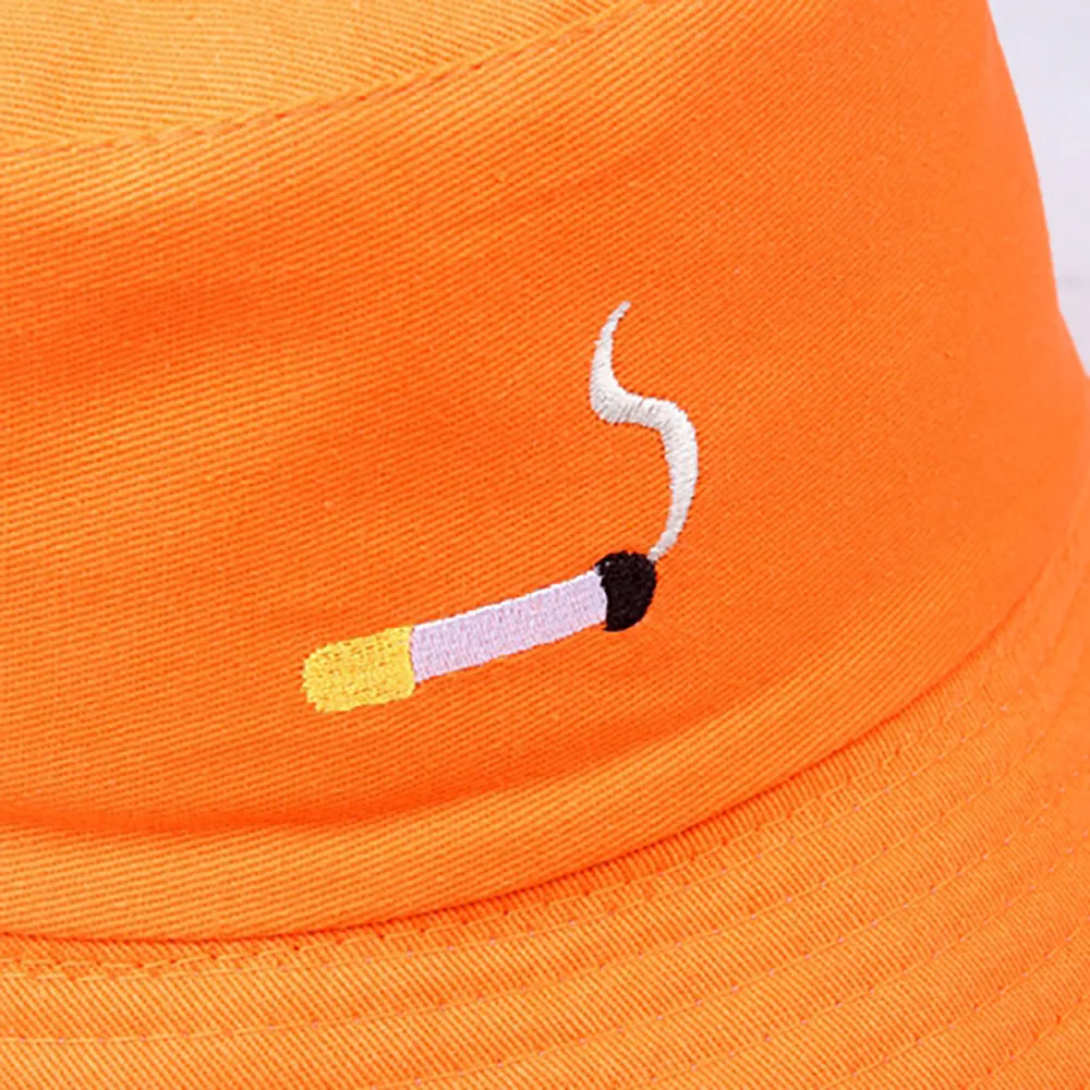 NO CHILL сигарета панамка с вышивкой для мужчин женщин хип хоп Рыбацкая шляпа для взрослых Панама Боб шляпа летние влюбленные плоская шляпа#0607