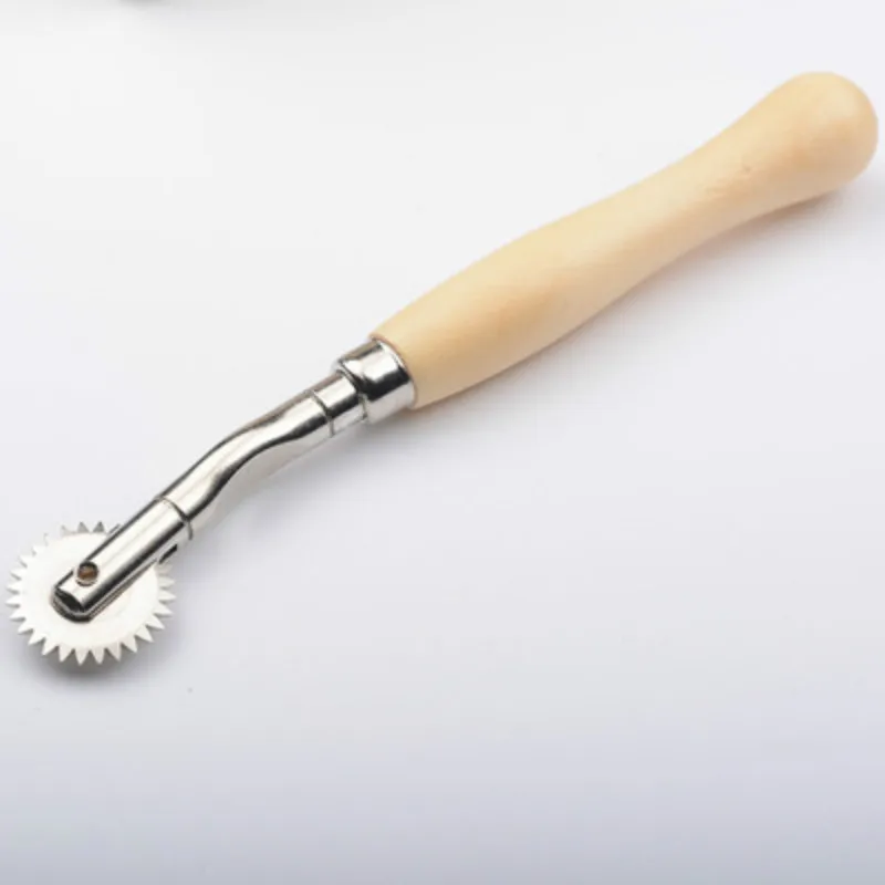 

Pressing Wheel Scribing Leather Craft Hand Sewing Tool Kit Awl Punch Groover Skiving Knife