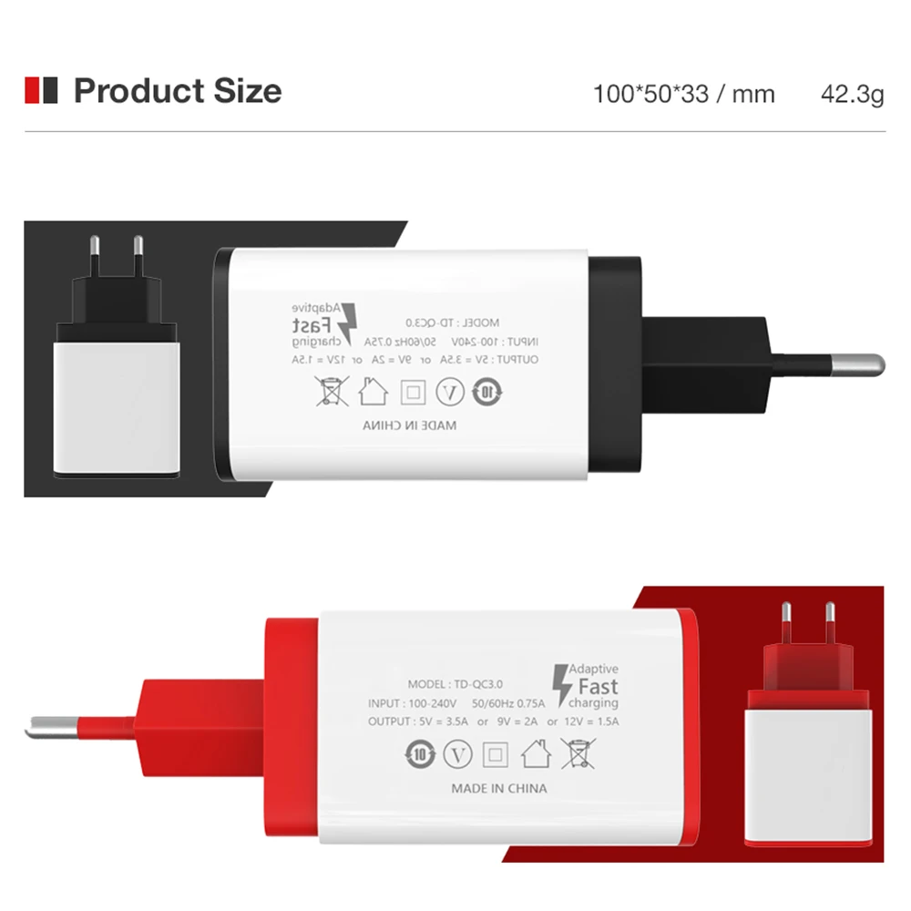 5V3A 3U/2U/1U USB зарядное устройство EU адаптер traverl для apple phone samsung xiaomi huawei micro usb