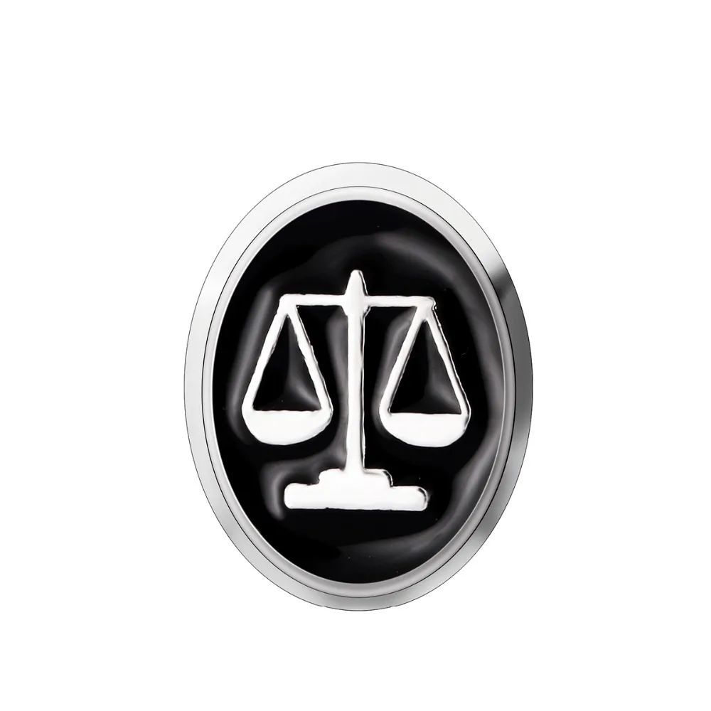 

10pcs Black Balance Scales Custom Floating Charms for Personal Glass Locket