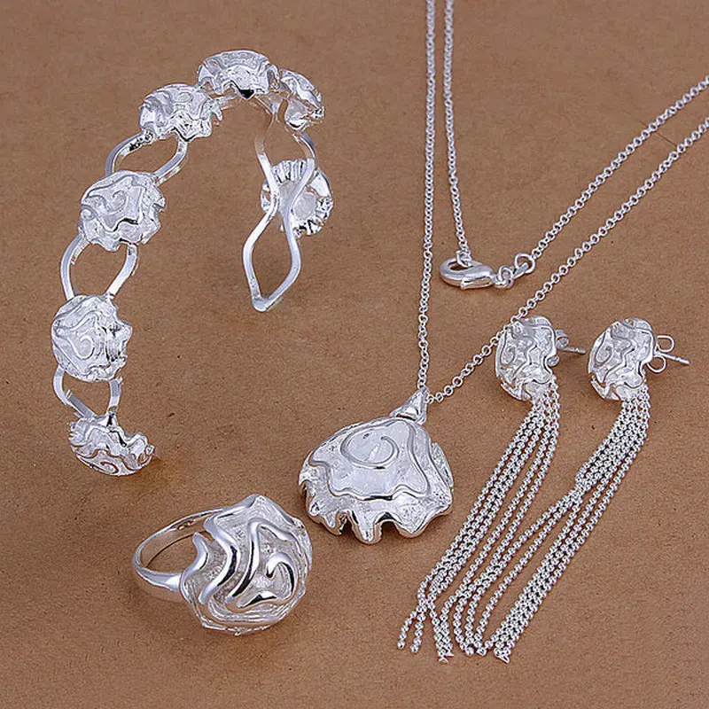 HOT Promotion New jewelry sets 925 sterling silver jewelry necklaces