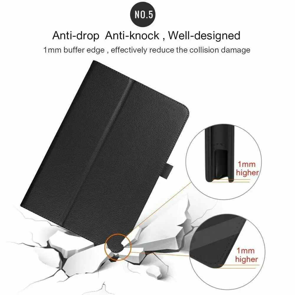 Модный популярный чехол из искусственной кожи для Samsung Galaxy Tab A 8 0 дюйма SM P200 P205 (2019)