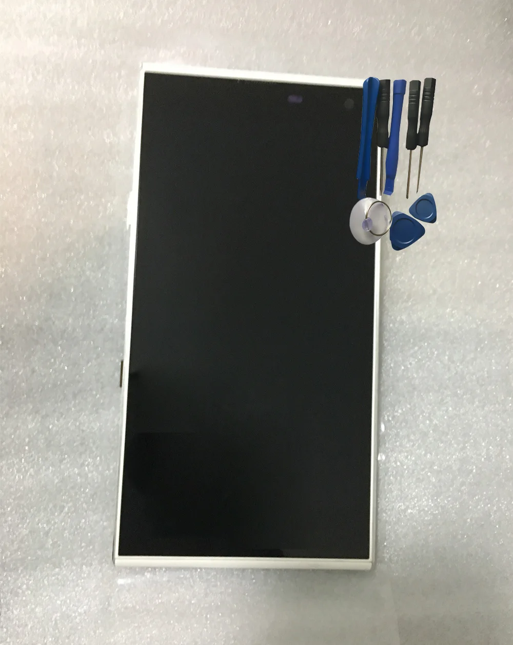 

BINYEAE Tested LCD For Inew V7 LCD Display Screen With Touch Screen Digitizer Sensor Assembly Replacement with White Frame