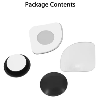 

2PCS Wide Angle Convex Car Blind Spot Round Stick-On Side View Rearview Mirror