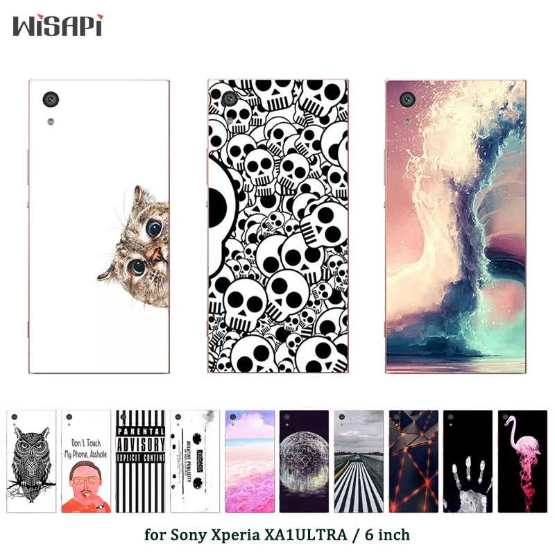 

Case For Sony Xperia XA1 Ultra Cover Current Printed Fundas For XA1 Ultra 6.0'' Case Soft TPU Silicone Ultra Phone Cases