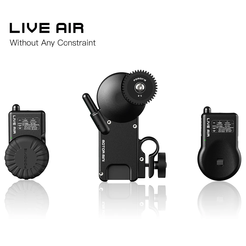 PDMOVIE LIVE AIR Follow Focus система Bluetooth Беспроводная для DJI Ronin s Zhiyun Crane 2 MOZA Aircross Gimbal или DSLR
