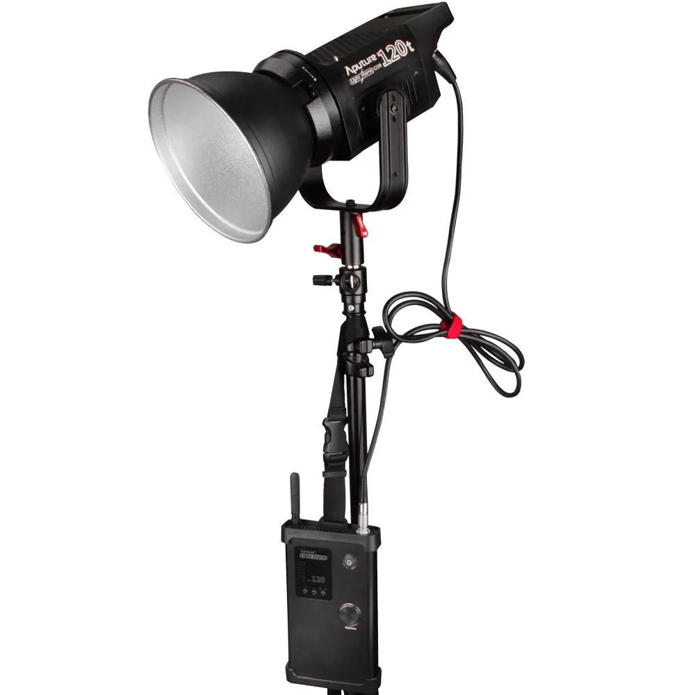 

Aputure LS C120t Light Storm 135W CRI moren than 97 LED Video Studio Light V-Mount Bowens