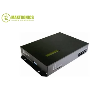 

T-200K online Led Pixel DMX Controller Program by PC For WS2812 WS2811 1809 6803 WS2801 Pixels Strip 8ports*512pixels,4096pixels