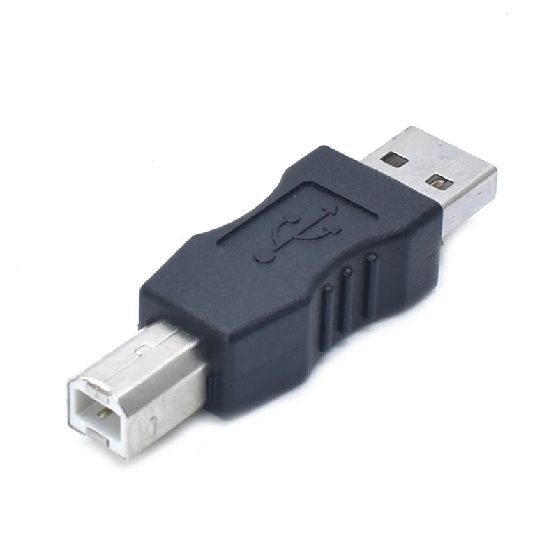 

1pc USB Type A Male to Printer Scanner Type B Male Adapter Adaptor Converter Connectors Accessories