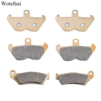 

Wotefusi New 3 Pairs Front Rear Brake Pads For BMW R1200 C 96 97 98 99 00 01 02 [ST25]