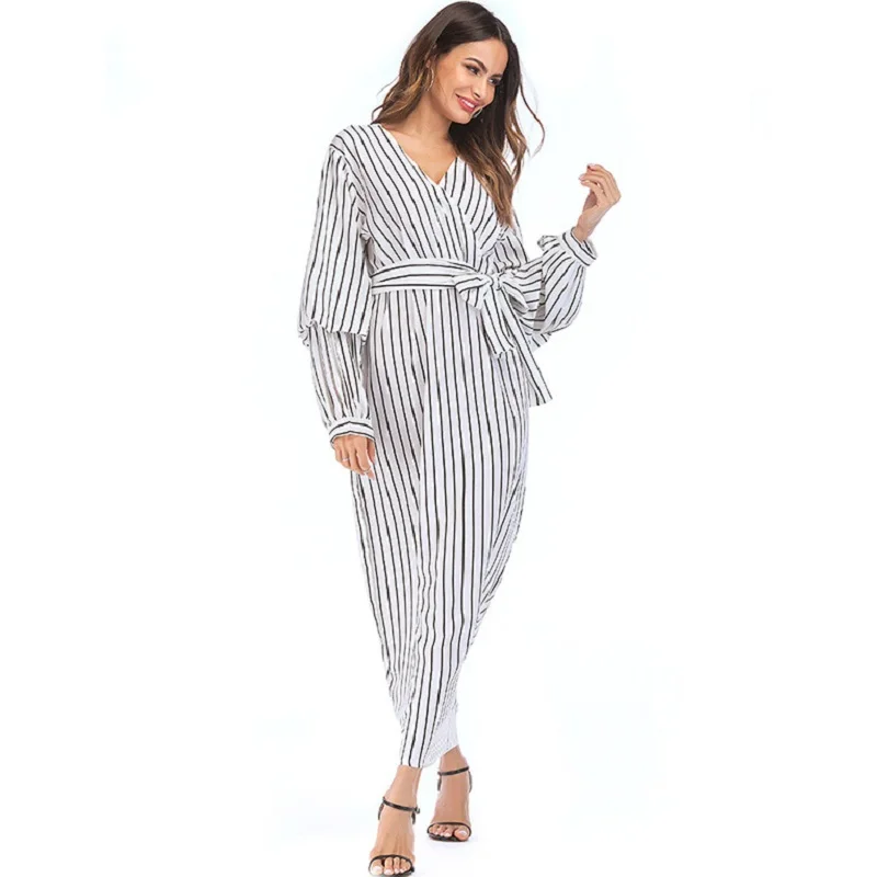 women's clothing muslim dresses  muslim gown loose dresses L-5XL plus size women's dresses muslim clothing arab robe 5253