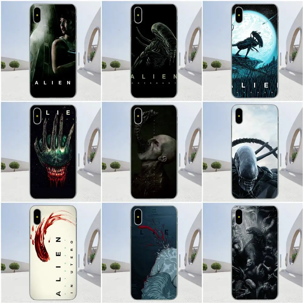 

2017 Film Alien Covenant TPU Soft Phone Cover Case For Huawei P7 P8 P9 P10 P20 P30 Mate 7 8 9 10 Lite Plus Pro 2017