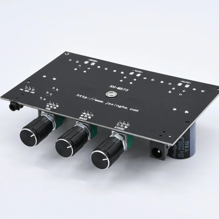 M573 TPA3116 D2 80Wx2 + 100 Вт 2 1 канальный аудио цифровой усилитель мощности плата баса