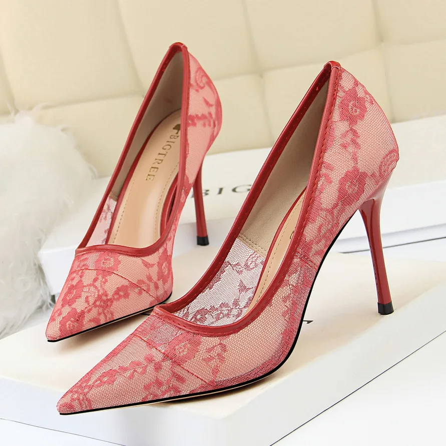 carinsurance br1: Kaufen Billig Schuhe Frau Spitze High carinsurance br1: Kaufen Billig Schuhe Frau Spitze High