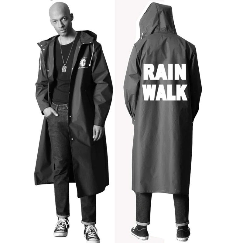 

Raincoat Rain cover Jacket Poncho Men EVA Waterproof Coat For Fishing Hiking Climbing Motorcycle Raincoat Adults Long Rainwear