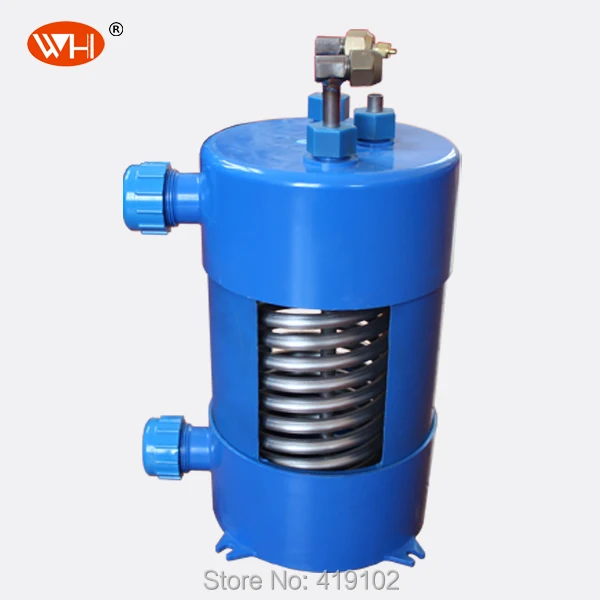 WHC-1.0DYL Coil In Shell Heat Exchanger For Aquarium