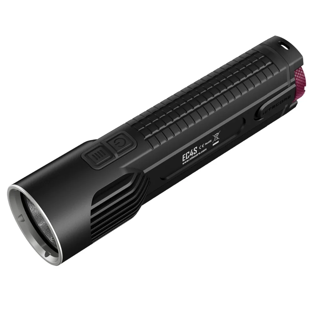 Лидер продаж NITECORE EC4S с 2 перезаряжаемыми батареями 18650 2150LM 8 режимов XHP 50