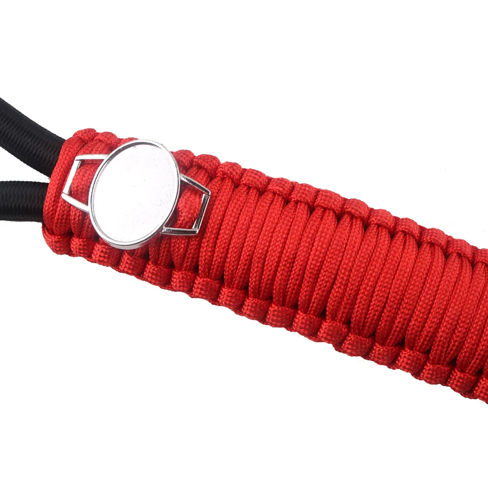 الجملة 2 قطع yooupara rainbow كوب مساعد حارس تسلق حبل انحناء paracord بقاء حزام منتج جديد