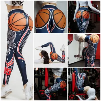

Leggings Skinny Pants Harajuku Women 2018 New Summer Print High waist Casual Splice Ladies Pencils Pants