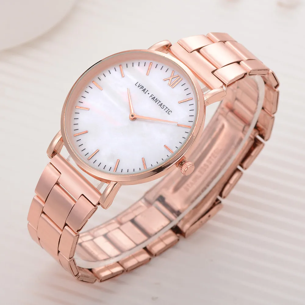 

Lvpai Women's Watch Steel Belt Quartz Wrist Watch relogio feminino woman watch 2018