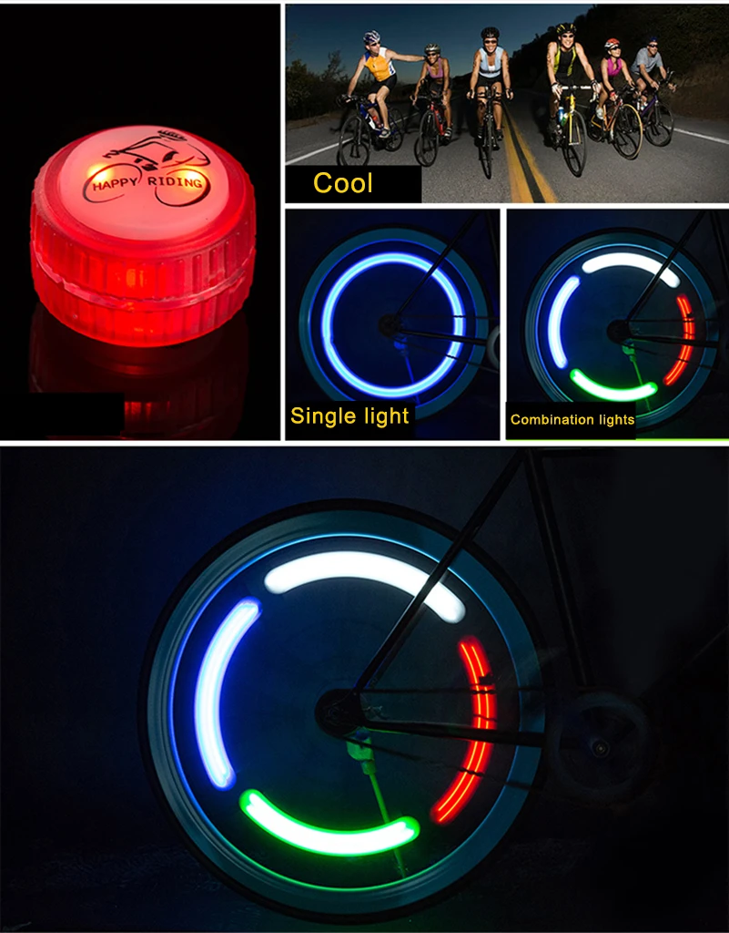 Flash Deal WEST BIKING Cycling Wheel Spoke Light Bicycle Tire Bike Wheel Spoke LED Light Cycle Bicycle Flash Light Bike Night Warning Lamp 18 Flash Deal WEST BIKING Cycling Wheel Spoke Light Bicycle Tire Bike Wheel Spoke LED Light Cycle Bicycle Flash Light Bike Night Warning Lamp 18
