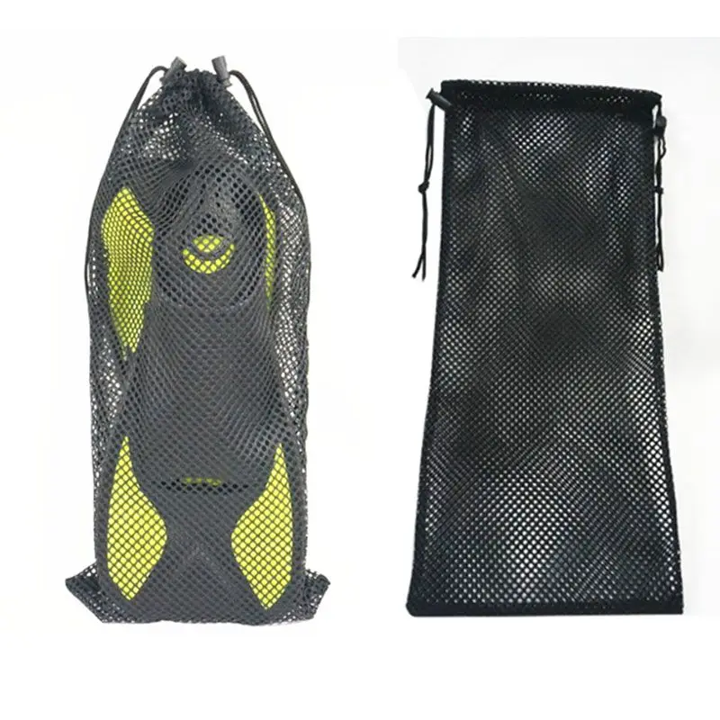 Сетчатый Мешок Шнурок Нейлоновая дышащая сумка для хранения Открытый Дайвинг плавательные маски обувь устройства организации аксессуары