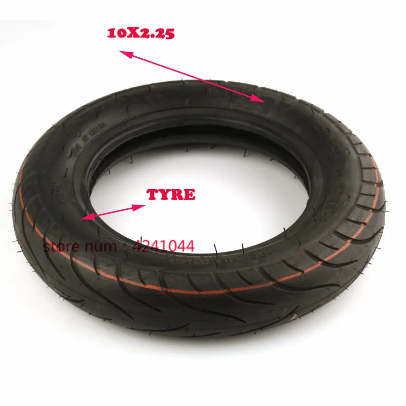 10x2,25 внутренняя камера колеса для автоматического балансировки транспортное средство электроскутер шины для электрического велосипеда хорошего качества/10-дюймовый обод шины