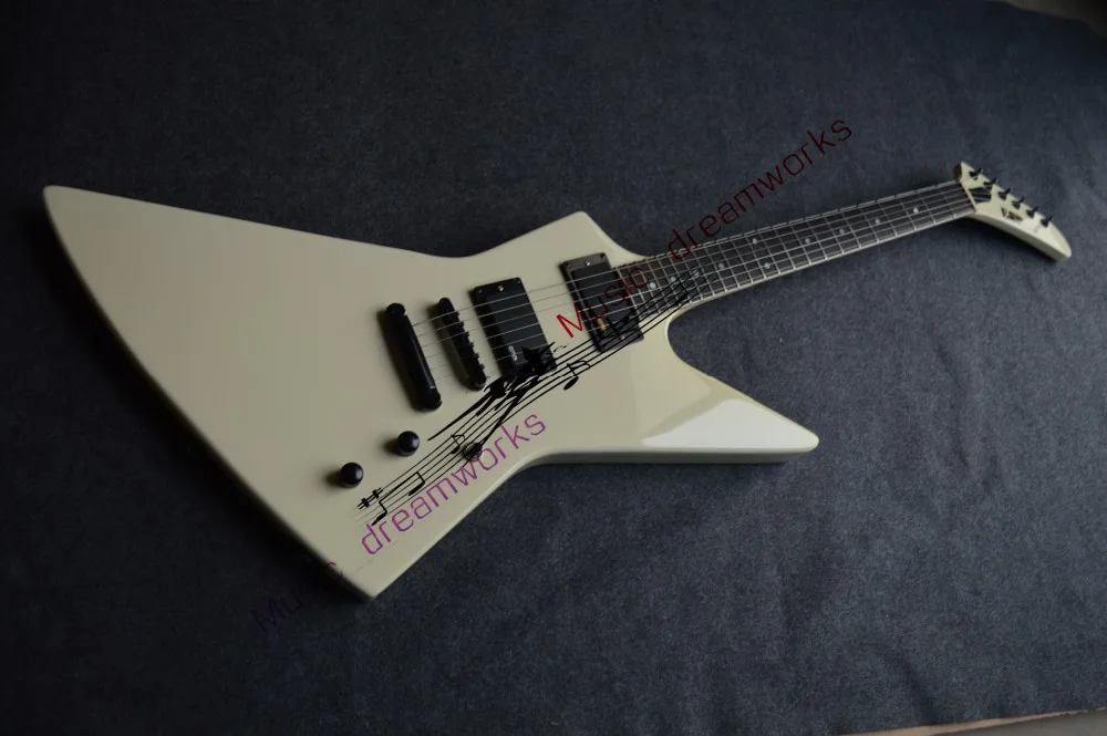 

China firehawk shop Guita Wholesale Newest Explorer electric guitar High quality ESP color can change the EMS free shipping