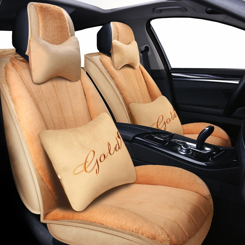 

(Front + Rear)New Plush auto car seat covers For fiat marea palio panda grande punto stilo uno tempra of 2010 2009 2008 2007