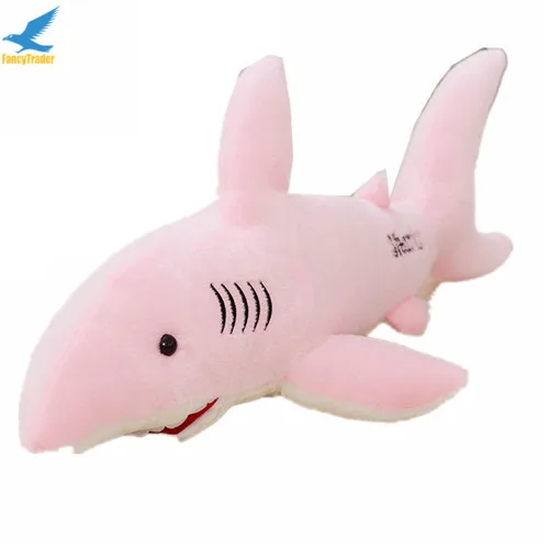 Fancytrader 71'' Huge Soft Shark Plush Toys Giant Stuffed Bite Sharks Kids Play Doll Lover Gift 2 Colors 3 Sizes 180cm (8)