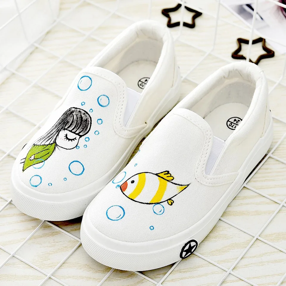 WENDYWU children art craft shoes kids hand painted cartoon pictures sneakers shoes boys girls cool spring autumn shoes for baby WENDYWU children art craft shoes kids hand painted cartoon pictures sneakers shoes boys girls cool spring autumn shoes for baby